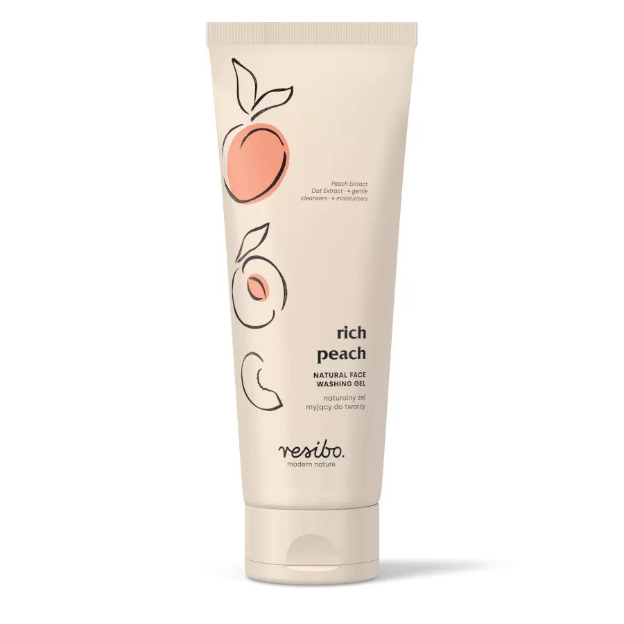 Peach deals face wash